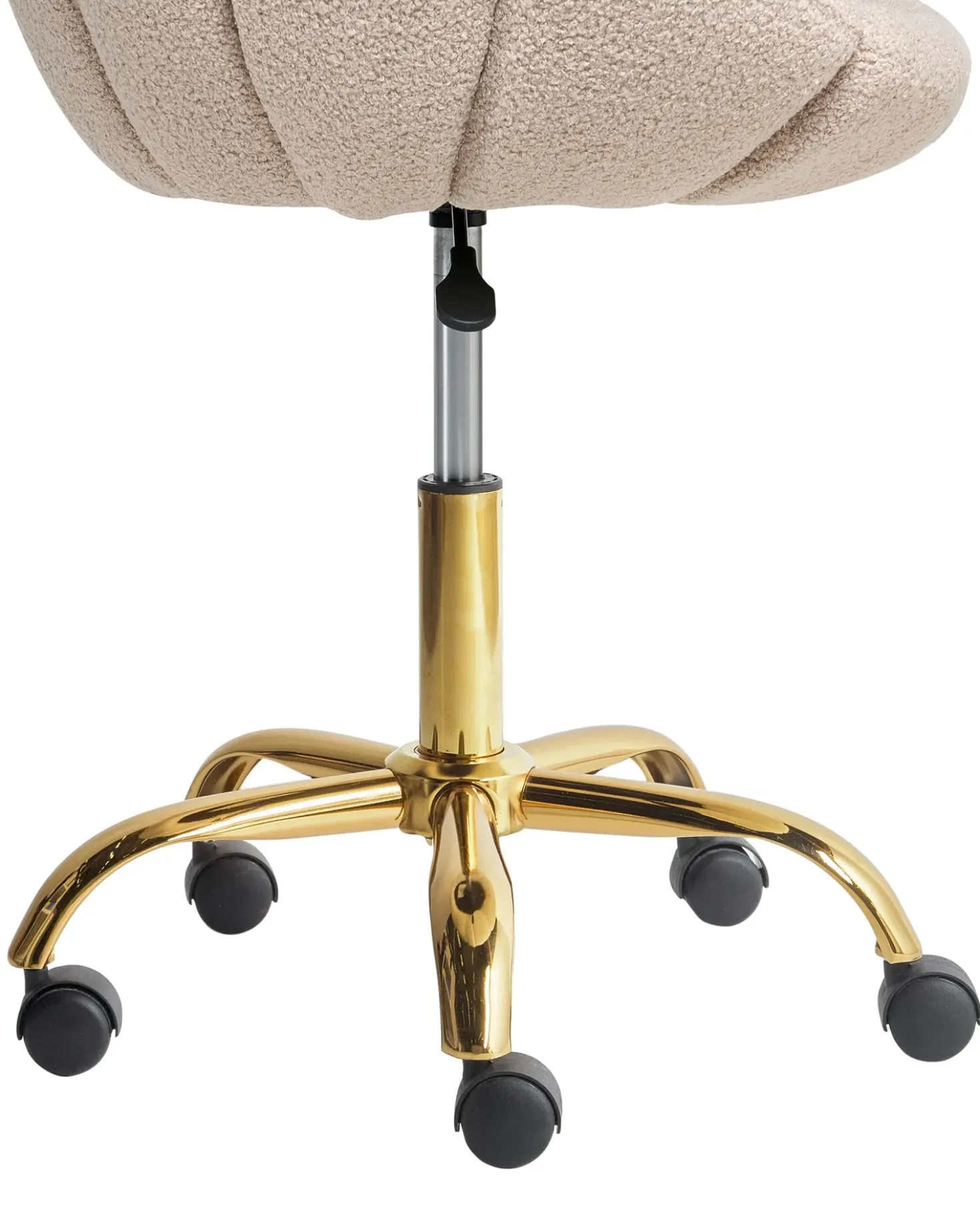 Sedia da scrivania ANNABELLE Bouclé Beige