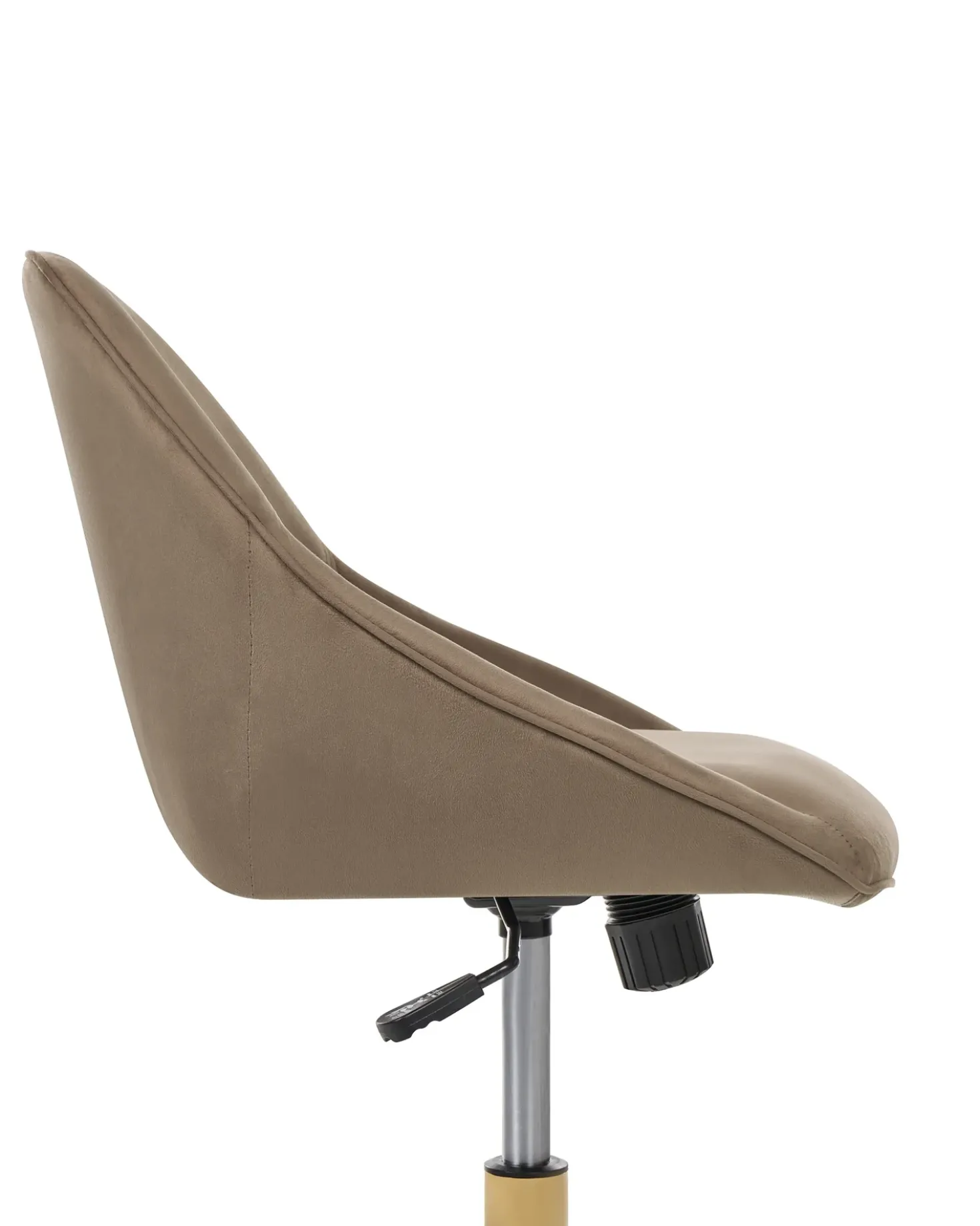 Sedia da scrivania BARDSDALE Velluto Marrone scuro