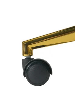 Sedia da scrivania BARDSDALE Velluto Beige chiaro