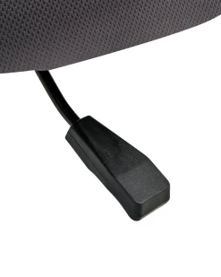 Sedia da scrivania BLISSFUL Tessuto Grigio