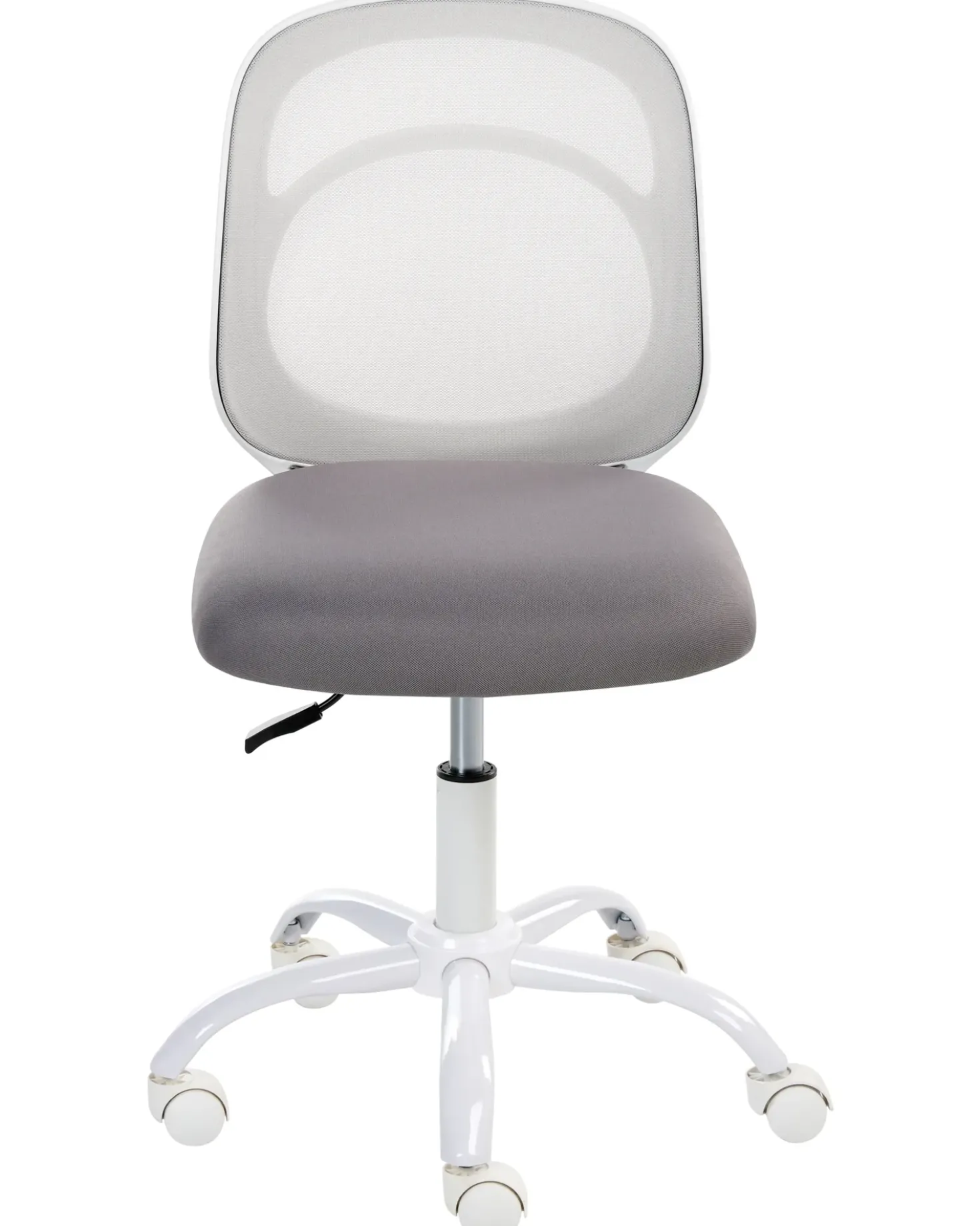 Sedia da scrivania BLISSFUL Tessuto Grigio