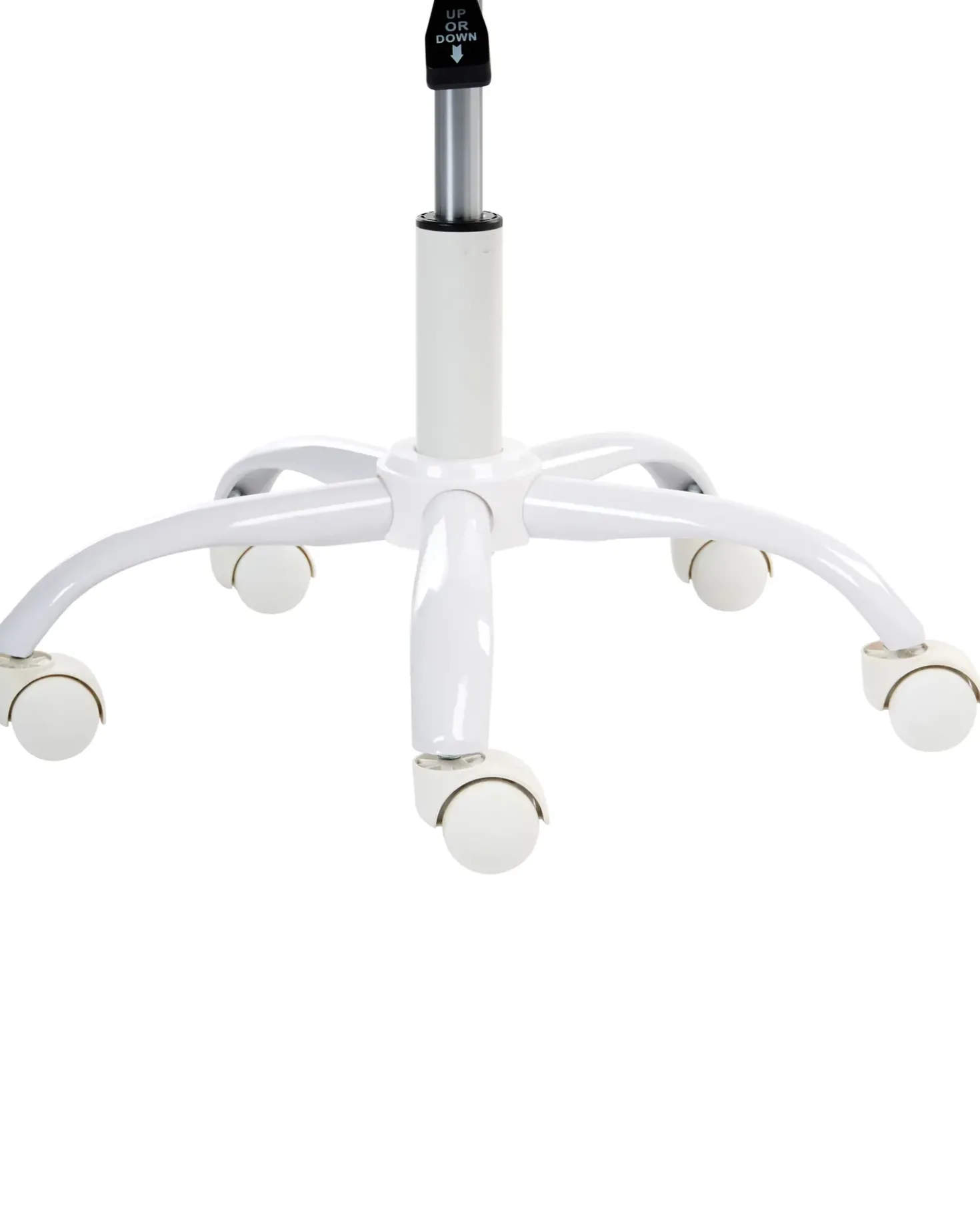 Sedia da scrivania BLISSFUL Tessuto Grigio chiaro