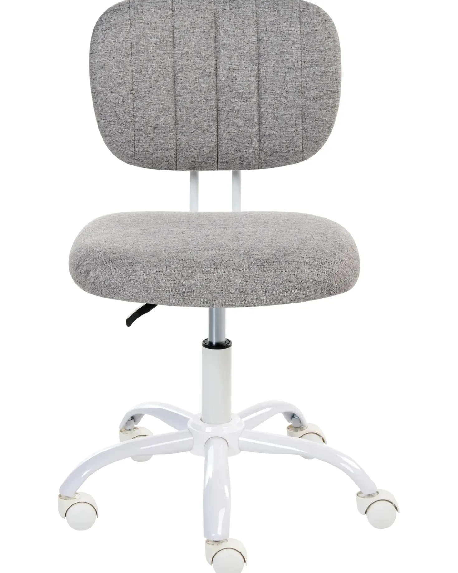 Sedia da scrivania BUBBLY Tessuto Grigio chiaro