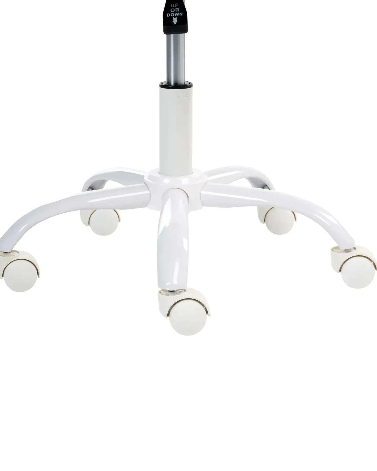 Sedia da scrivania BUBBLY Tessuto Grigio chiaro