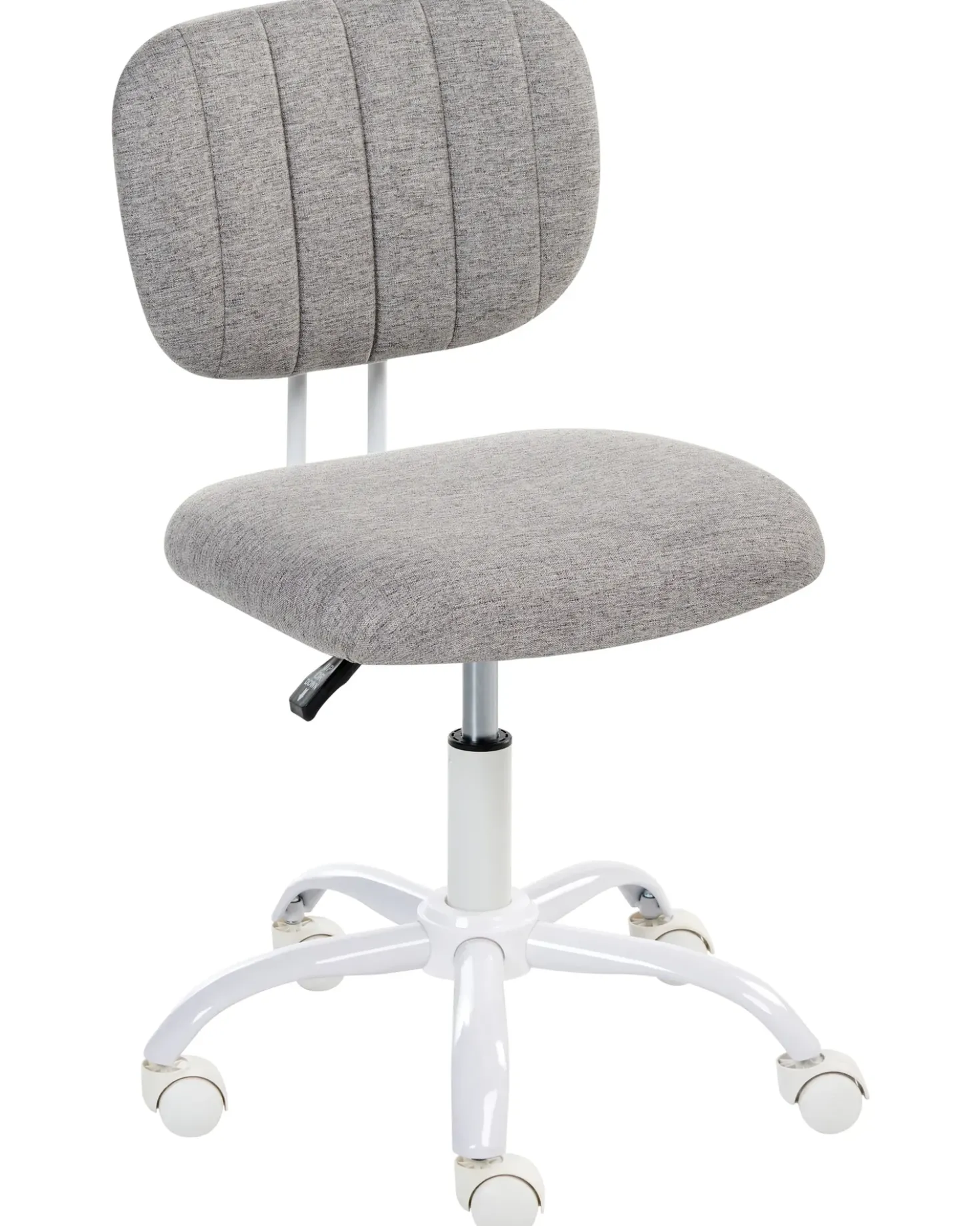 Sedia da scrivania BUBBLY Tessuto Grigio chiaro