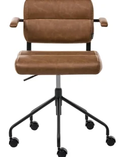 Sedia da scrivania CANDOR Pelle sintetica Marrone