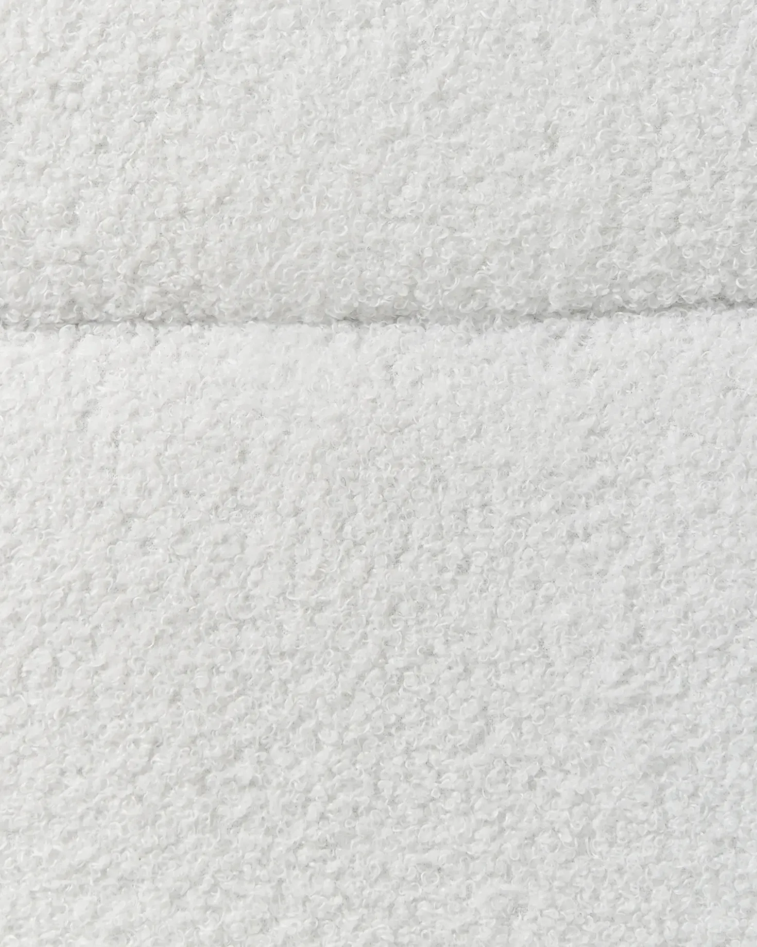 Sedia da scrivania CATLIN Bouclé Bianco