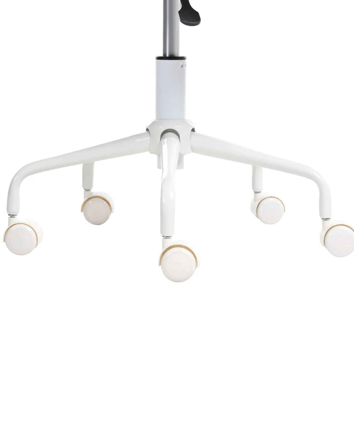 Sedia da scrivania CHEERFUL Velluto Bianco sporco
