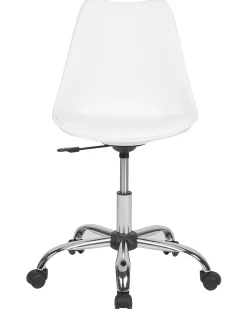 Sedia da scrivania DAKOTA Pelle sintetica Bianco