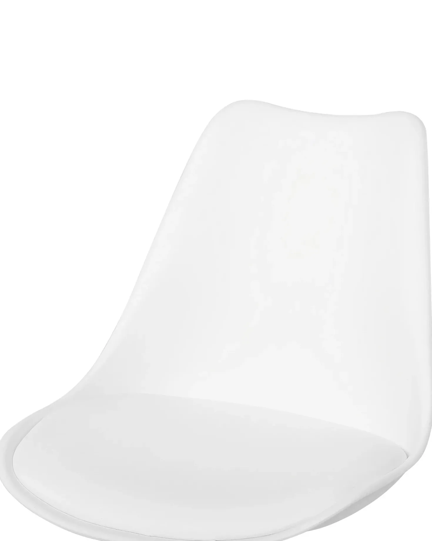 Sedia da scrivania DAKOTA Pelle sintetica Bianco