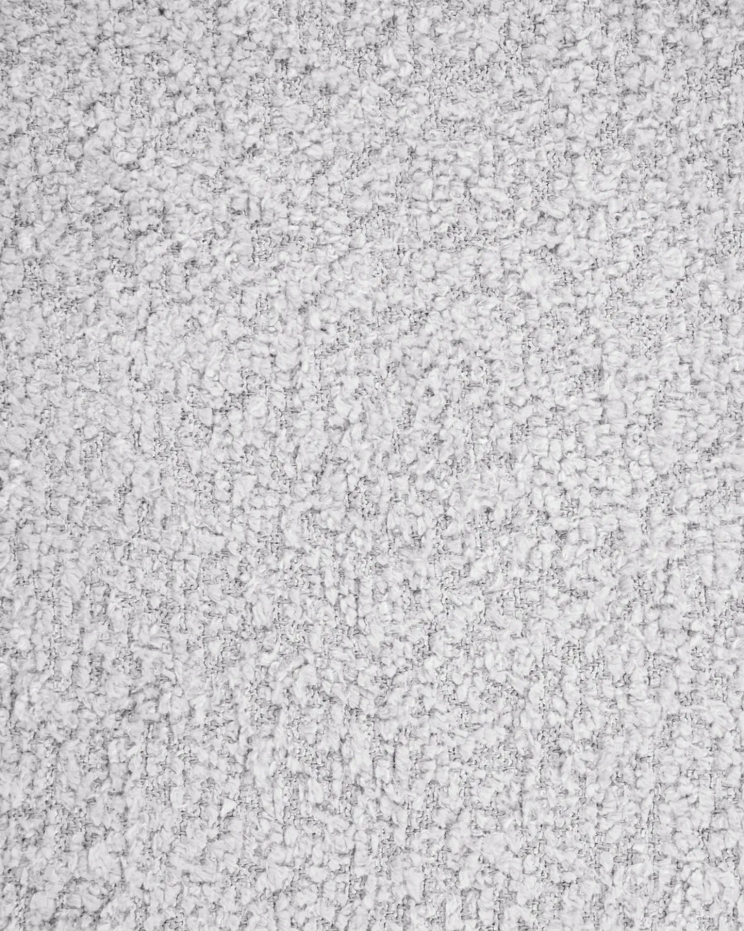 Sedia da scrivania GRANBY Bouclé Grigio chiaro