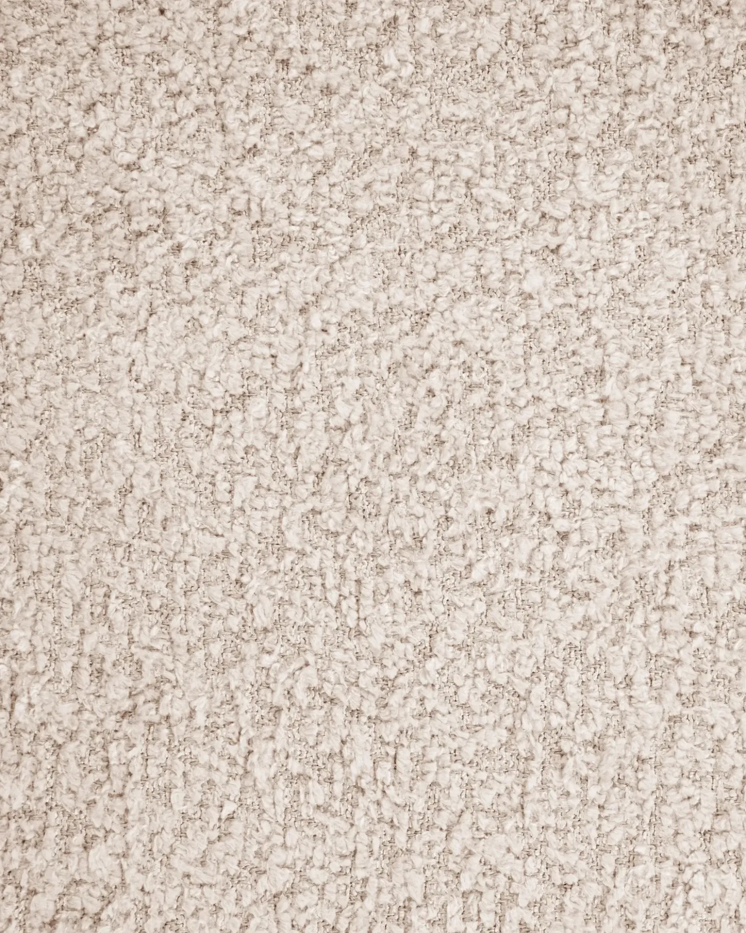 Sedia da scrivania GRANBY Bouclé Beige chiaro