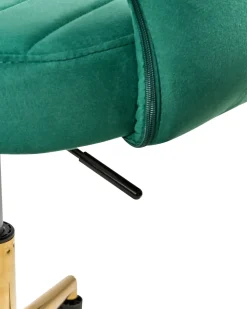 Sedia da scrivania KATONAH Velluto Verde