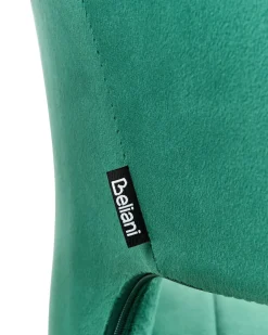 Sedia da scrivania KATONAH Velluto Verde