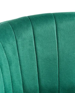 Sedia da scrivania KATONAH Velluto Verde