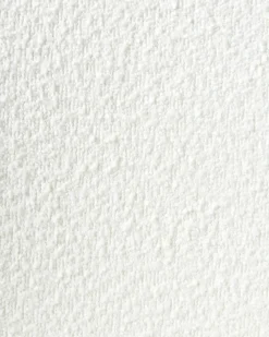Sedia da scrivania MENESHA Bouclé Bianco