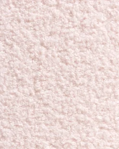 Sedia da scrivania MORAGA Bouclé Rosa pastello