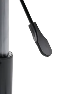 Sedia da scrivania MORAGA Velluto Azzurro