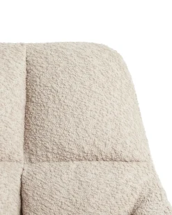 Sedia da scrivania PALMDALE Bouclé Beige