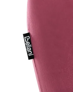 Sedia da scrivania PALMDALE Velluto Bordeaux