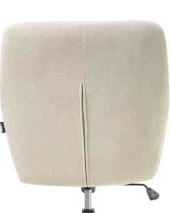 Sedia da scrivania PALMDALE Velluto Beige chiaro