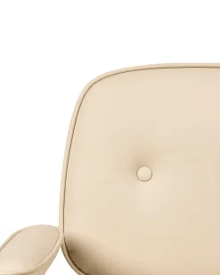 Sedia da scrivania PARAMUS Pelle sintetica Beige