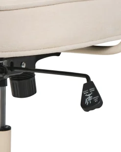 Sedia da scrivania PARAMUS Tessuto Bianco sporco