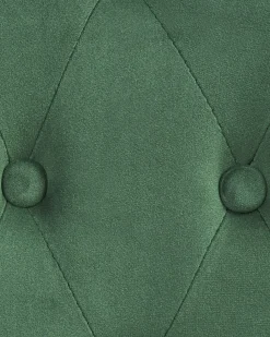 Sedia da scrivania PARRISH Velluto Verde smeraldo