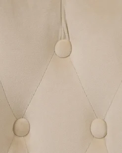 Sedia da scrivania PARRISH Velluto Beige