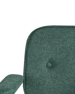Sedia da scrivania PAWNEE Tessuto Verde scuro