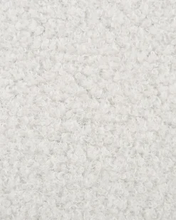 Sedia da scrivania PRIDDY Bouclé Bianco sporco