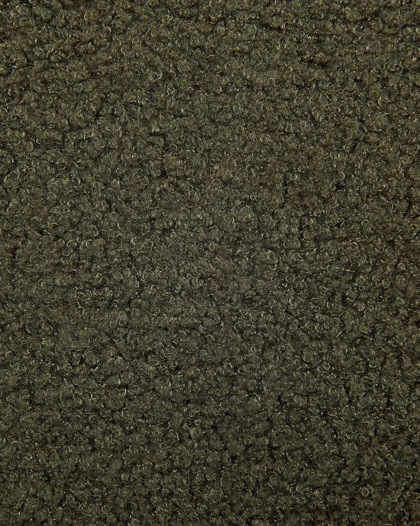 Sedia da scrivania PRIDDY Bouclé Verde scuro