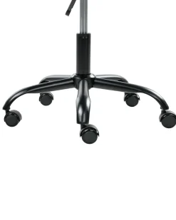 Sedia da scrivania PRINCESS Velluto Nero