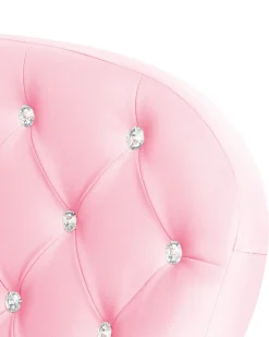 Sedia da scrivania PRINCESS Pelle sintetica Rosa