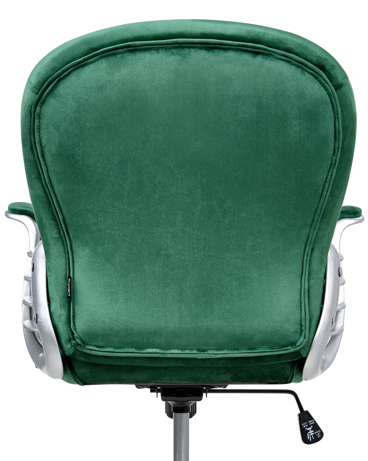 Sedia da scrivania PRINCESS Velluto Verde