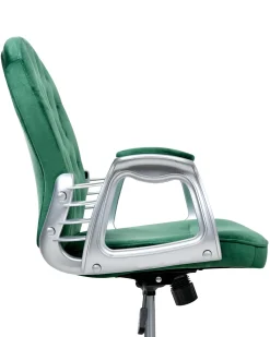 Sedia da scrivania PRINCESS Velluto Verde
