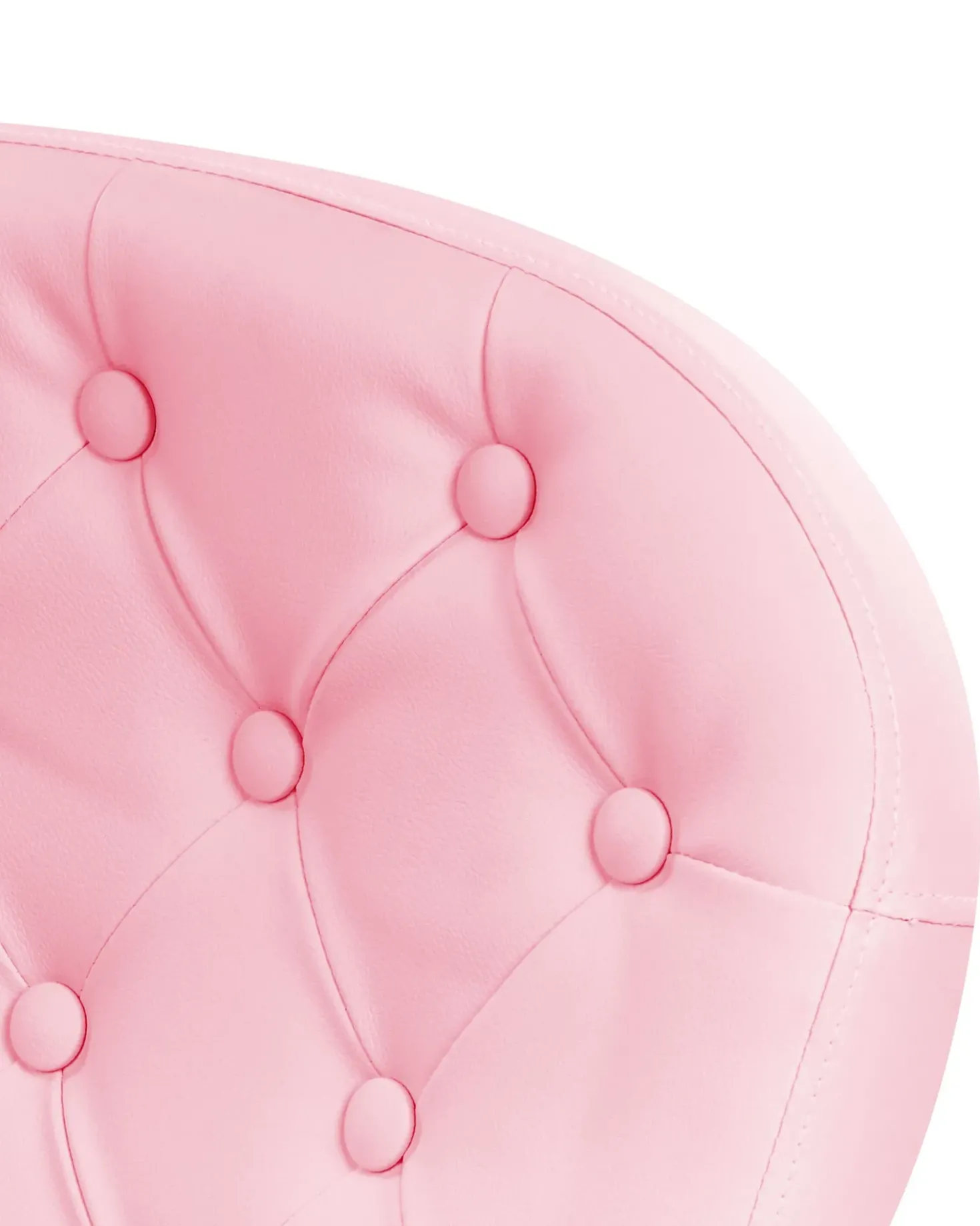 Sedia da scrivania PRINCESS Pelle sintetica Rosa