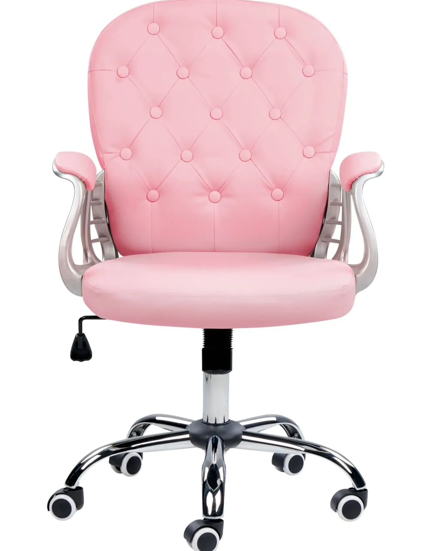 Sedia da scrivania PRINCESS Pelle sintetica Rosa