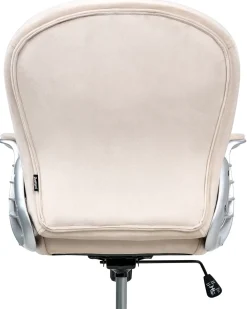 Sedia da scrivania PRINCESS Velluto Beige