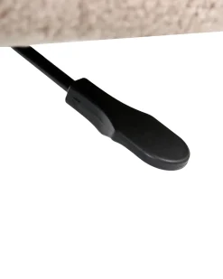 Sedia da scrivania SANILAC II Bouclé Beige