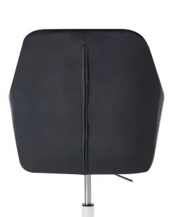 Sedia da scrivania VELORIA Velluto Nero