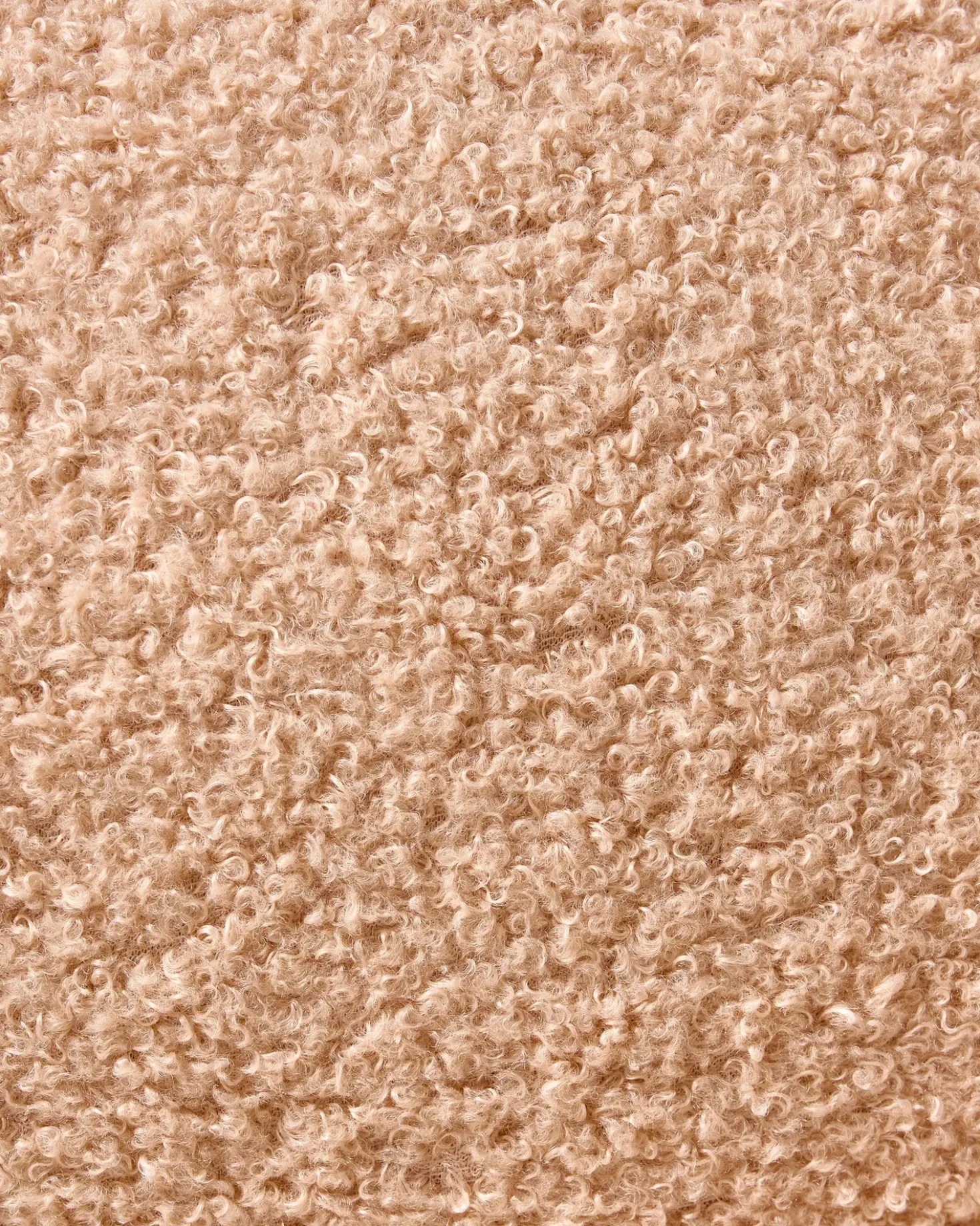 Sedia da ufficio ADDISON Bouclé Rosa pesca