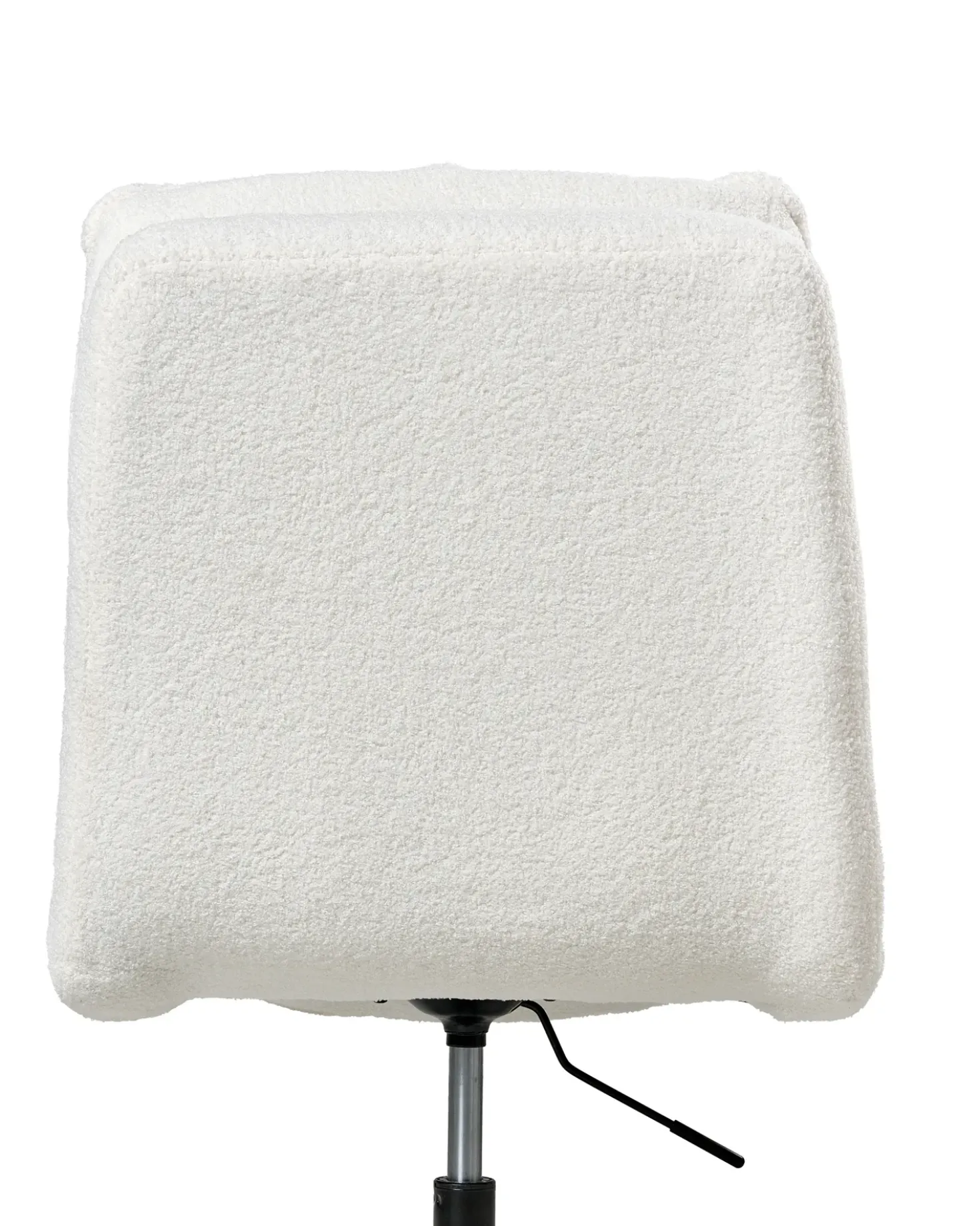 Sedia da ufficio ADDISON Bouclé Bianco