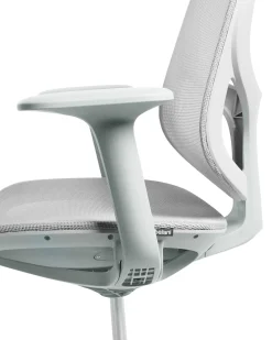Sedia da ufficio AERI Grigio chiaro