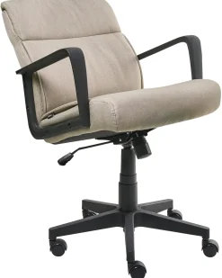 Sedia da ufficio BYRON Tessuto Beige