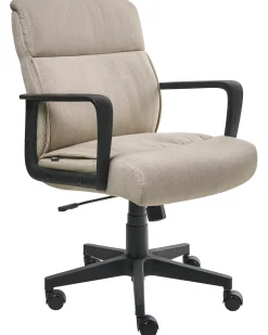 Sedia da ufficio BYRON Tessuto Beige