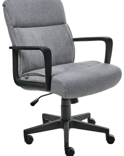 Sedia da ufficio BYRON Tessuto Grigio