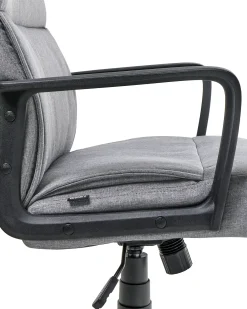 Sedia da ufficio BYRON Tessuto Grigio