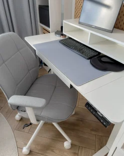 Sedia da ufficio CARLTON Tessuto Grigio
