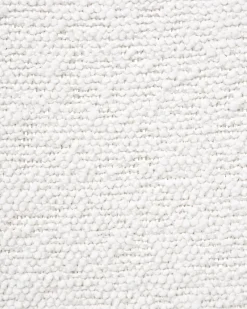 Sedia da ufficio CAROGA Bouclé Bianco